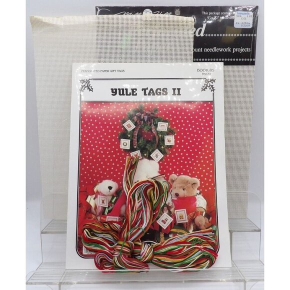 Perforated Paper Gift Tag Kit-Yule Tags II Book 85 HS137 - Picture 1 of 3